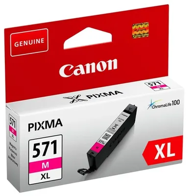 Canon CLI-571 Magenta XL tintapatron : 0333C001 fotó