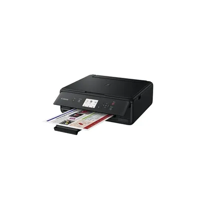 Multifunkciós nyomtató Tintasugaras A4 MFP NY/M/S színes USB WIFI fekete CANON PIXMA TS5050 : 1367C006AA fotó