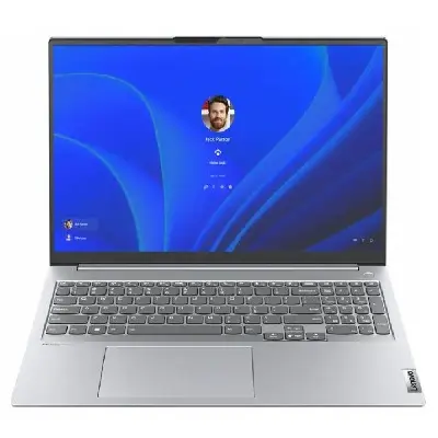 Lenovo ThinkBook laptop 16" WQXGA i5-1240P 16GB 512GB IrisXe W11Pro szürke Lenovo ThinkBook 16 G4+ : 21CY002BHV fotó