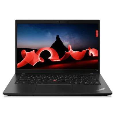 Lenovo ThinkPad laptop 14" FHD i7-1355U 16GB 512GB IrisXe W11Pro fekete Lenovo ThinkPad L14 G4 : 21H1004GHV fotó