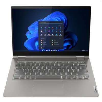 Lenovo ThinkBook laptop 14" FHD i7-1355U 16GB 512GB IrisXe W11Pro szürke Lenovo ThinkBook 14 Yoga G3 : 21JG000DHV fotó