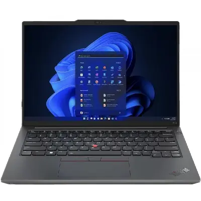 Lenovo ThinkPad laptop 14" WUXGA i7-1355U 16GB 512GB IrisXe NOOS fekete Lenovo ThinkPad E14 G5 : 21JK0006HV fotó