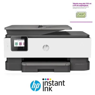 MFP tintasugaras A4 színes HP OfficeJet Pro 8022E All-in-One multifunkciós Instant Ink ready nyomtató : 229W7B fotó