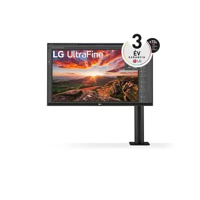 Monitor 27" 3840x2160 IPS HDMI DP USB USB-C LG 27UN880-B : 27UN880-B.AEU fotó