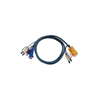 KVM switch Kábel USB VGA 1.8m ATEN : 2L-5302U fotó