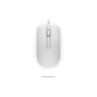 Egér Dell MS116 vezetékes optika fehér : 570-AAIP fotó