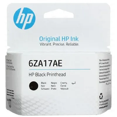 HP 6ZA17AE nyomtatófej fekete : 6ZA17AE fotó