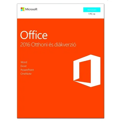 Microsoft Office 2016 Home & Student HUN 1 Felhasználó P2 ML szoftver : 79G-04634 fotó