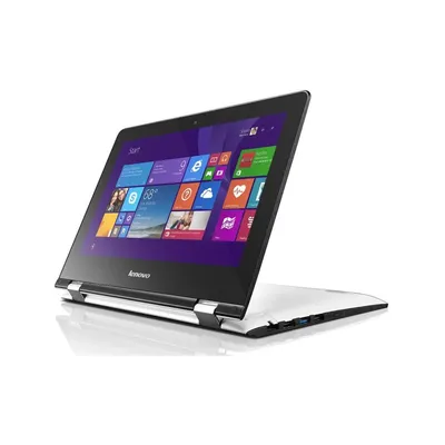 Lenovo Ideapad Yoga 300 mini laptop 11,6" Touch N3060 4GB 32GB eMMC Fehér Fekete Win10Home : 80M100SYHV fotó