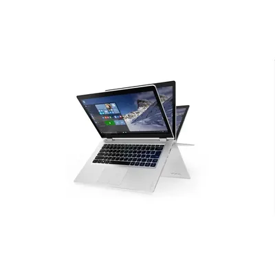 Lenovo Yoga 510 laptop 14,0" FHD IPS Touch i3-6006U 4GB 128GB SSD Fehér Win10Home : 80S700G1HV fotó