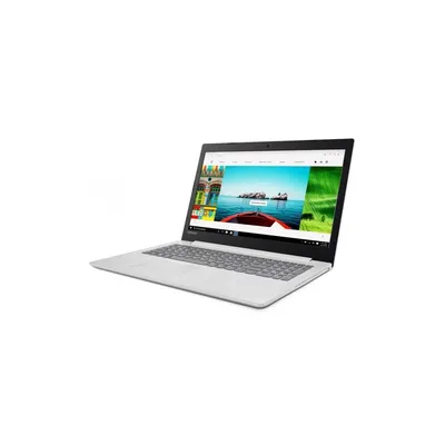 Lenovo Ideapad 320 laptop 15,6" N3350 4GB 500GB  Win10Home Fehér : 80XR00AVHV fotó