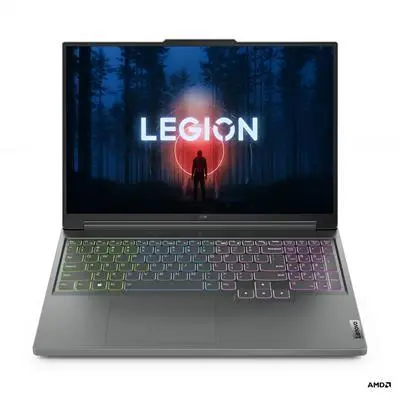 Lenovo Legion Slim laptop 16" AMD Ryzen 5 7640HS 16GB 1TB RTX 4060 szürke : 82Y900BUHV fotó