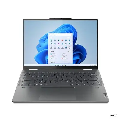 Lenovo Yoga laptop 14" WUXGA R5-7535U 16GB 512GB Radeon W11 szürke Lenovo Yoga 7 : 82YM006BHV fotó