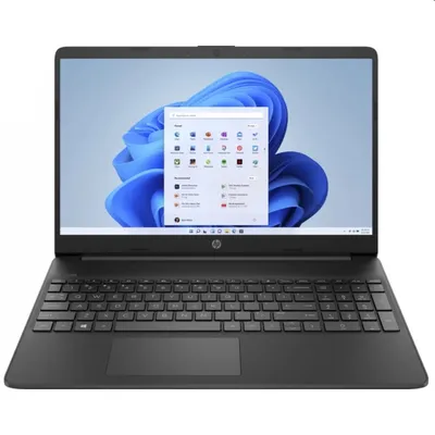 HP 15 laptop 15,6" FHD i3-1215U 8GB 256GB UHD W11 fekete HP 15s-fq5222nh : 8F646EA fotó