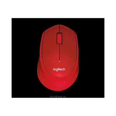 Vezetéknélküli egér Logitech M330 Silent piros : 910-004911 fotó