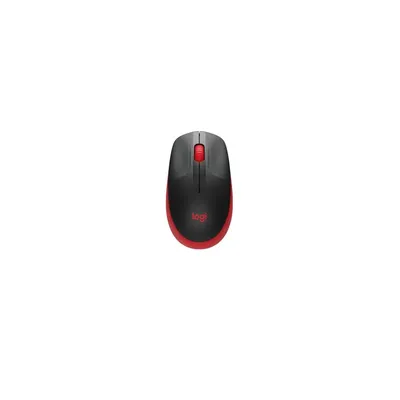 Vezetéknélküli egér Logitech M190 piros-fekete : 910-005908 fotó