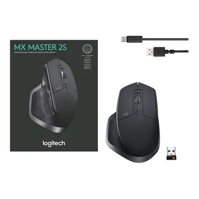 Vezetéknélküli gamer egér Logitech MX Master 2S grafit : 910-005966 fotó
