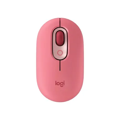 Vezetéknélküli egér Logitech POP rózsaszín : 910-006548 fotó