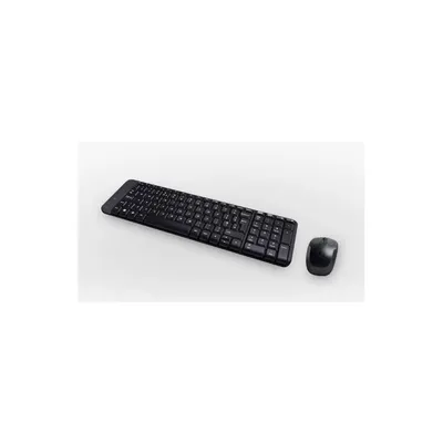 Vezetéknélküli billentyűzet + egér Logitech MK220 fekete HU : 920-003167 fotó