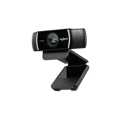 Webkamera 1080p mikrofonos fekete Logitech C922 Pro : 960-001088 fotó