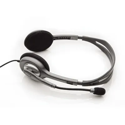 Fejhallgató mikrofonos Logitech Headset H110 : 981-000472 fotó