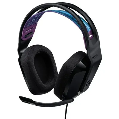 Fejhallgató Logitech G335 fekete gamer headset : 981-000978 fotó