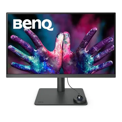 Monitor 27" 3840x2160 IPS VGA HDMI DP USB USB-C BenQ PD2705U : 9H.LKDLA.TBE fotó