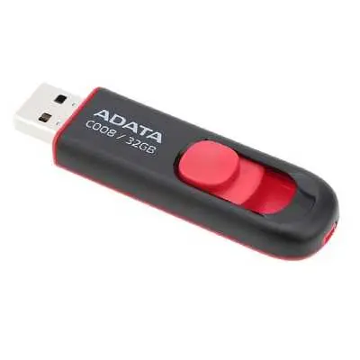 32GB Pendrive USB2.0 piros Adata C008 : AC008-32G-RKD fotó