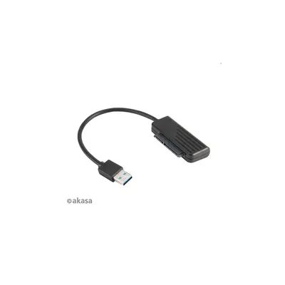 USB3.1 átalakító kábel 2,5" SATA SSD ÉS HDD adapter 20cm Akasa : AK-AU3-07BK fotó