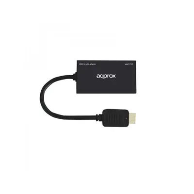 Átalakító - HDMI-ből VGA +  audio output APPROX Kábel Adapter : APPC11V2 fotó