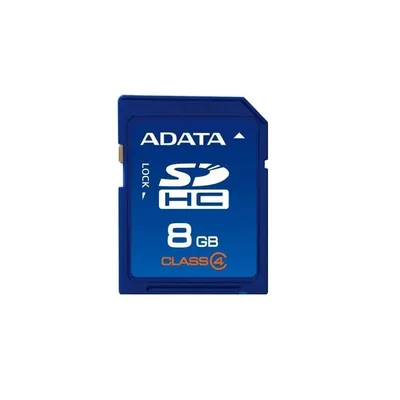 8GB SD SDHC Class 4 memória kártya : ASDH8GCL4-R fotó