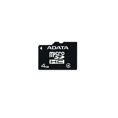 4GB SD micro SDHC Class 4 memória kártya adapterrel : AUSDH4GCL4-RA1 fotó