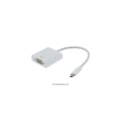 USB Type-C to VGA adapter : BH78 fotó