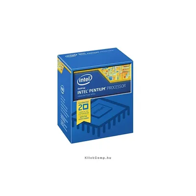 Intel Processzor Pentium Dual Core G3258 - 3,20GHz CPU Intel s1150 : BX80646G3258 fotó