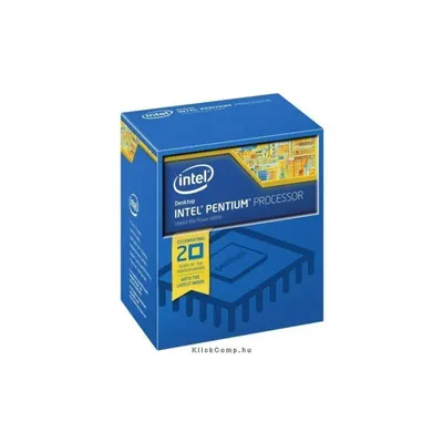 Processzor Intel Pentium DualCore 3,50GHz LGA1150 3MB G3460 box : BX80646G3460 fotó