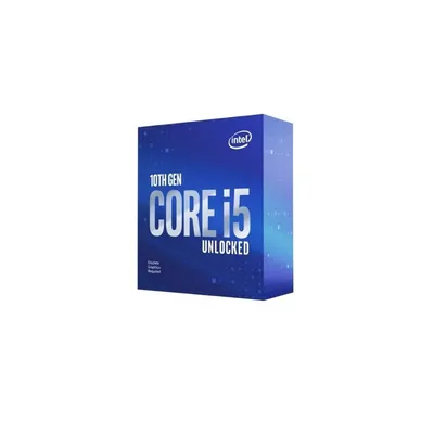 Intel Processzor Core i5 LGA1200 4,10GHz 12MB Core i5-10600KF box CPU : BX8070110600KF fotó