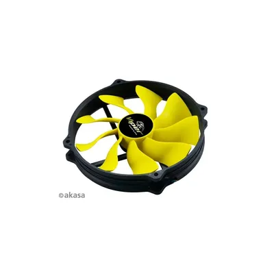 Ventilátor Viper R PWM 140mm sárga/fek : COAK038 fotó