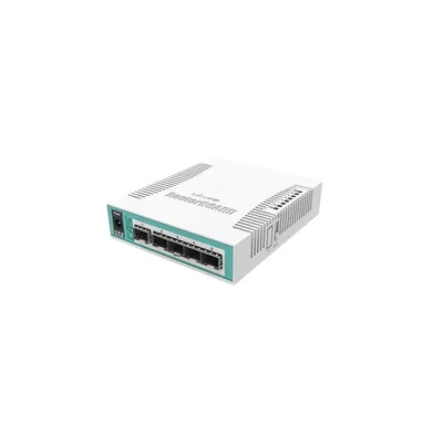 MikroTik CRS106-1C-5S 5xSFP, 1xCombo port (SFP/GbE LAN) asztali Cloud Router Switch : CRS106-1C-5S fotó