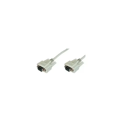 Kábel RS-232 serial Sub-D9 male / male 5 m : DELOCK-82982 fotó