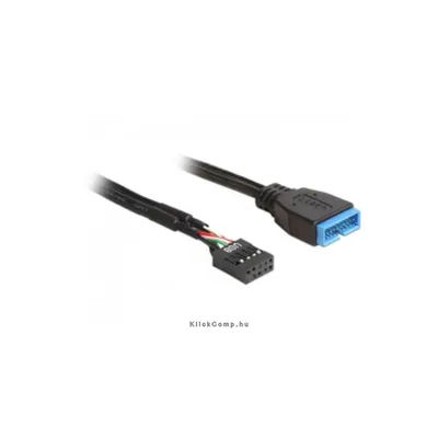 USB 2.0 pin header female > USB 3.0 pin header male Delock : DELOCK-83281 fotó