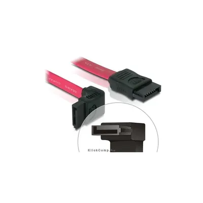 SATA Kábel 30cm balra fordított csatlakozó Delock : DELOCK-84249 fotó