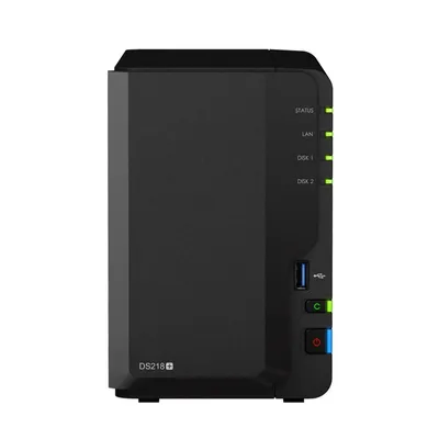 NAS 2 HDD hely Synology DS218+ Disk Station : DS218Plus fotó