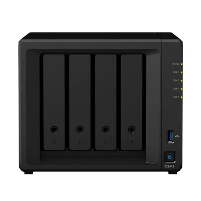 NAS 4 HDD hely Synology DS418 DiskStation : DS418 fotó