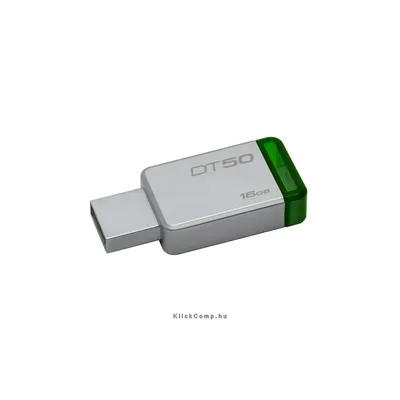 16GB PenDrive USB3.0 Ezüst-Zöld Kingston DT50/16GB Flash Drive : DT50_16GB fotó