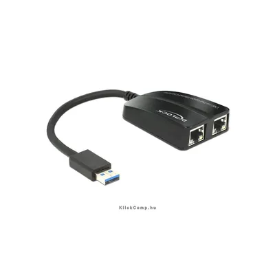 USB3.0 - 2x Gigabit LAN 10/100/1000Mb/s Delock 62583 : Delock-62583 fotó