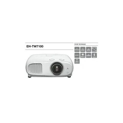 Projektor 4K PRO-UHD 3000AL 2xHDMI Epson EH-TW7100 házimozi : EH-TW7100 fotó