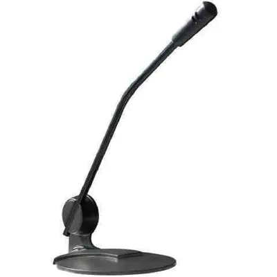Mikrofon asztali 1,8m vezetékkel fekete Ewent : EW3550 fotó