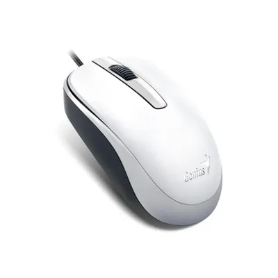 Egér USB Genius DX120 fehér : GENIUS-31010105107 fotó