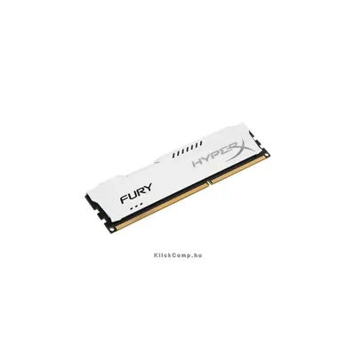 4GB DDR3 Memória 1600MHz KINGSTON HyperX FURY fehér HX316C10FW/4 : HX316C10FW_4 fotó
