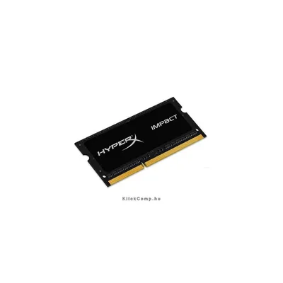 4GB DDR3 notebook memória 1600MHz KINGSTON HyperX Impact Black 1.35V HX316LS9IB/4 : HX316LS9IB_4 fotó